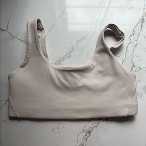 Nike Alate Dri-FIT Light Gray Sports Bra